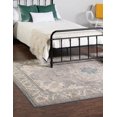 thumbnail image 2 of Unique Loom 3124839 5 x 8 ft. Altstadt Salzburg Rectangular Rug, Gray, 2 of 2