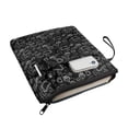 thumbnail image 3 of HELLHERO Polyester Book Cover for Readers Book Lovers Gift for Journal Decorative Design, 11.4 Inch X 8.66 Inch Coffee, 3 of 7