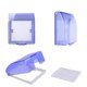 thumbnail image 2 of Enchufes de interruptor de pared impermeables para exteriores, 86 tipos de enchufes conmutados, luz de pared, timbre, cubierta transparente, accesorio de cocina para baño, 2 of 5