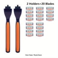 thumbnail image 2 of Outils d'Épilation à Plusieurs Couches Pièces de Rechange pour Rasoir Lames de Rasoir Classique, 2 of 5