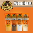 thumbnail image 6 of Gorilla All Purpose Wood Filler - White, Fast Drying - Pack of 6, 6oz Tube, 6 of 7