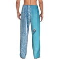 thumbnail image 3 of Disketp Waves And Boats On The Beach Men'S Pajama Pants - Ultra Soft Fleece Sleep And Lounge Pants (Size: S-Xxl), 3 of 9