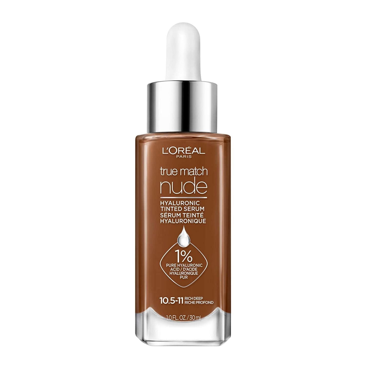 Sérum teinté True Match Nude de L’Oréal Paris avec 1% d’acide hyaluronique