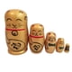 thumbnail image 2 of 5pcs Pintado A Del Matryoshka Fortuna Gato Rusas De La Jerarquización De Oro Baoblaze Muñecas rusas, 2 of 8