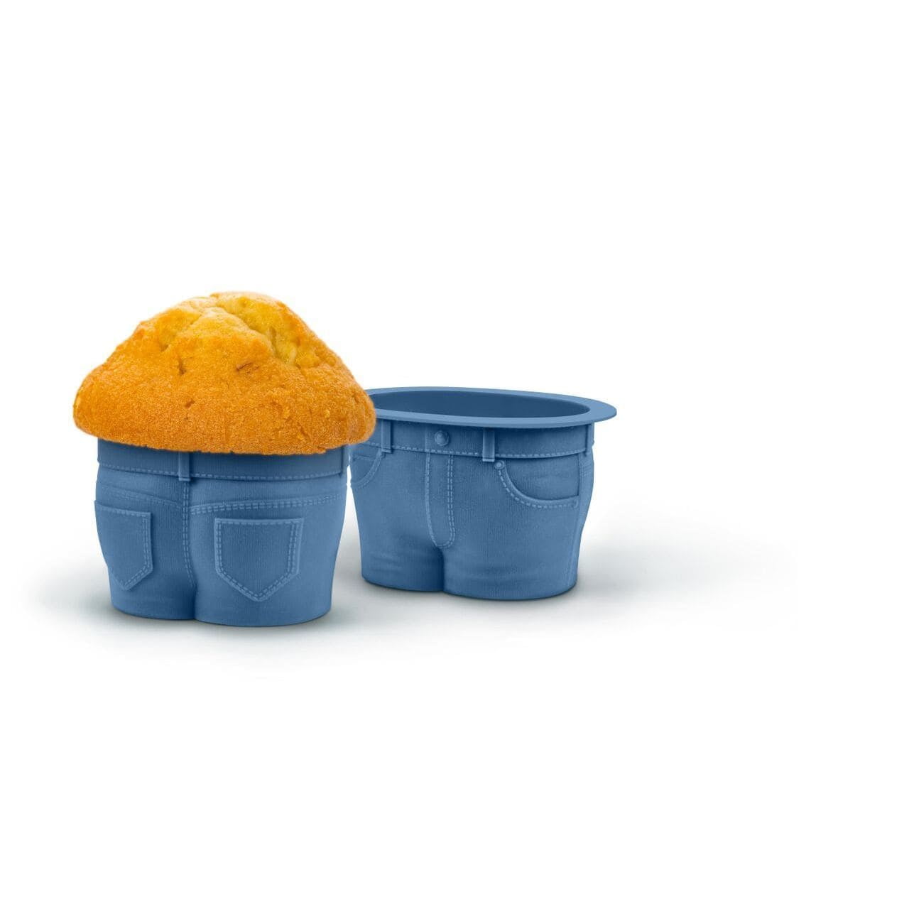 Muffin Tops Baking Cups Set of 4 Jeans 
