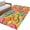 Red Orange, variant on Watercolor Flip Flop Area Rugs 2.7'x5', Washable Small Throw Rugs for Kitchen Bedroom, Ocean Beach Slippers Summer Indoor Outdoor Rug Non-Slip Low Pile Carpet Runner Reversible Floor Mats