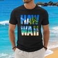thumbnail image 2 of Leey-World Tshirt for Men Men's 2 Pack Acid Wash Cotton T-Shirts Oversized Unisex Short Sleeves Summer Casual Basic Tee Tops(Black,S), 2 of 5