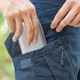 thumbnail image 2 of 2PCS aluminum anti-magnetic card bag-black+silver, 2 of 6