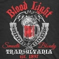 thumbnail image 2 of Womens Blood Light T Shirt Funny Beer Parody Vampire Halloween Tee for Ladies Womens Graphic Tees, 2 of 7