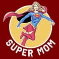 thumbnail image 2 of Women's Superman Supergirl Mom Graphic Tee Red Small, 2 of 4