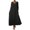 #097-Black, variant on AUNVITO Women's Plus Size Oversized Long Sleeve Round Neck Dress with Pockets Casual and Comfortable Style