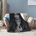 thumbnail image 6 of Blanket Johnny Actor Depp Throw Flannel Blankets Warm Soft Cozy Fuzzy Air Conditioning Blanket for Living Room Sofa Bed Gift Blankets for All Seasons 30"x40", 6 of 6