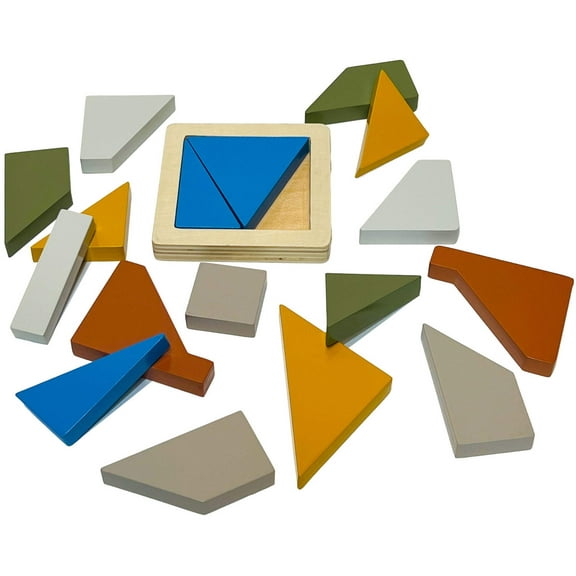 Streamline Imagined Abstract Wooden Puzzle