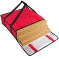 thumbnail image 4 of Trailmaker Pizza Bags for Delivery, Insulated Pizza Delivery Bag for Delivery Drivers, 20" x 20" x 6" Pizza Warmer Bags for Carry Hot, Commercial Food Warmers for Catering, Pizza Carrier, Red, 4 of 12