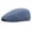 Blue, variant on Men's Linen Cotton Berets Hat Outdoor Travel Solid Color Hats Adjustable Caps