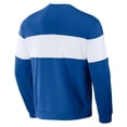 thumbnail image 3 of Men's Darius Rucker Collection by Fanatics Royal Chicago Cubs Stripe Pullover Sweatshirt, 3 of 3