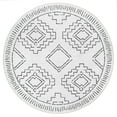 thumbnail image 6 of nuLOOM Noa Machine Washable Tribal Moroccan Area Rug, 6', White, 6 of 10