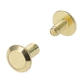 thumbnail image 6 of Chicago Screws, Flat Cap, Natural Brass, Solid Brass-LL (50 per bag), Multiple Sizes, 6 of 9