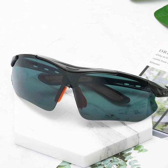 Safety Glasses UV Protection Windproof Dustproof Sports Protective Sunglasses for Cycling Outdoor Activities Gray One Size