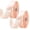 Champagne Pink, variant on 2 Pcs Satin Ribbon for Gift Wrapping Colored Satin Ribbon Polyester Fabric Thick Ribbon Pure Ribbon for Bouquets Party Decor Crafts Handmade Flower DIY, 0.98"x72.17Ft, Aqua Blue