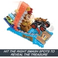 thumbnail image 4 of Camión de juguete y set de juego Hot Wheels Monster Trucks Arena Smashers, 4 of 7