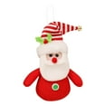 thumbnail image 2 of Xiwaer Christmas Decorations Plush Claus Christmas Tree Pendants Elk Snowman Christmas Plush Doll Ornaments For Xmas Home Indoor Festival Season Party Decor,B Cloth +PP cotton, 2 of 8