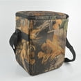 thumbnail image 6 of MINAGOO Insulated Lunch Box for Men Camo Lunch Bag Picnic Food Storage Box Cooler Bag (9L Leaf Camouflage), 6 of 6