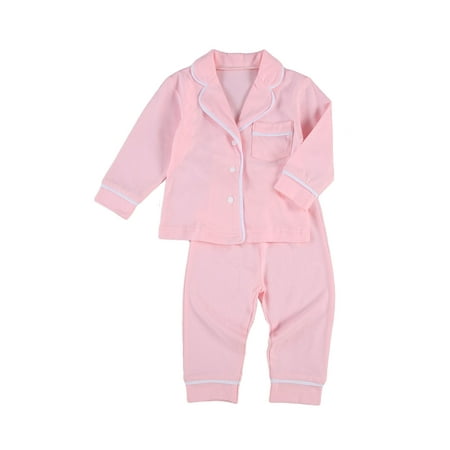 

Livingsenburg Infant Kids Baby Girls Boys Pajama Long Sleeve Jacket Shirt Pants