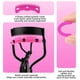 thumbnail image 2 of Rizador de pestañas IMMER LIEBEN Lash con 5 recambios, 3 peines, color negro y morado, 2 of 6