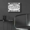 thumbnail image 5 of Epic Art 'Antique World Map' by  Vision Studio, Acrylic Glass Wall Art, 16"x12", 5 of 8