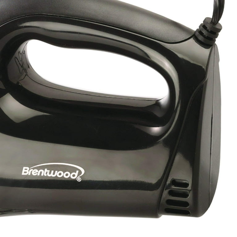 Brentwood HM-44 Black 5-Speed Hand Mixer