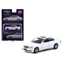 Mercedes-Benz S-Class Wald "Lamley Special Edition" Alabaster White "Global64" Series 1/64 Diecast Model Car by Tarmac Works