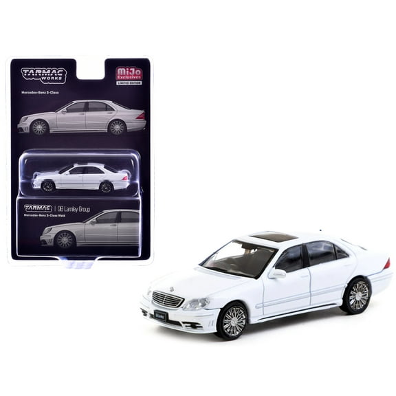 Mercedes-Benz S-Class Wald "Lamley Special Edition" Alabaster White "Global64" Series 1/64 Diecast Model Car by Tarmac Works