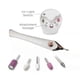 thumbnail image 2 of Electric Manicure and Pedicure File Set with Stand (White, Rechargeable) - Complete Portable Nail Drill System, 2 of 5