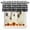 black, variant on Scary Halloween Black Bats on Buffalo Curtain Valances for Kitchen Windows,Rod Pocket Short Valance Orange Lattice Small Window Treatment for Living Room Bathroom Bedroom,54" x 18"-1 Panel