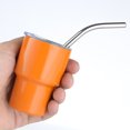 thumbnail image 5 of Taza térmica con pajita para coche de 3 oz, para exteriores, sublimación, mini taza de cerveza, taza de hielo frío para intimidar, 5 of 5