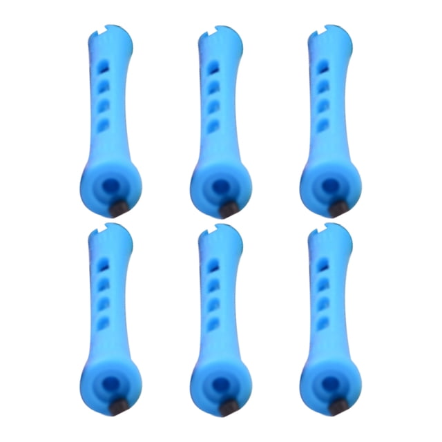 Vogacara Paquete de 48 rizadores de pelo para peluquería, estilo tonto, para pelo corto y medio Cuidado del cabello 7 azul 6 piezas Vogacara CE011428-09B
