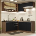 thumbnail image 1 of Cocina Integral Completa Modular Madesa Glamy 349cm MN 02, 1 of 5