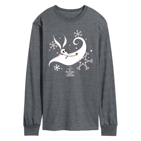 The Nightmare Before Christmas - Zero Snowflakes Long Sleeve Graphic T-Shirt