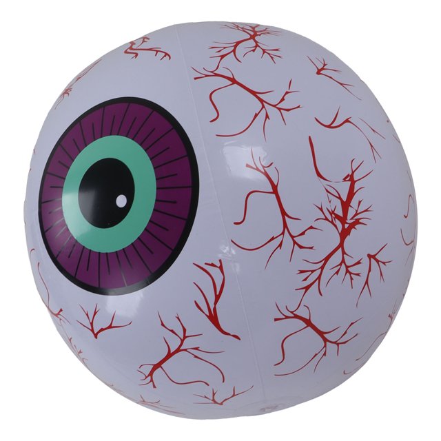 Globo Ocular Inflable de Halloween Globo Ocular Inflable LED de Halloween Decoración de Halloween de Patio de Jardín Al Aire Libre de PVC con Control Remoto ANGGREK Otros
