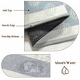 thumbnail image 6 of Farm Fruits Area Rugs 8'x10', Washable Small Throw Rugs for Living Room Patio, Watermelon Lemons Peach Blue Grey Striped Indoor Outdoor Rug Non-Slip Low Pile Carpet Runner Reversible Floor Mats, 6 of 8