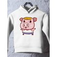 thumbnail image 3 of Surprised Pig Hoodie Toddler -Image by Shutterstock,  2 Toddler, 3 of 4