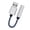 silver gray, variant on USB to 3.5mm Sound Cable Headphone Female Cord Car Auxiliary Cable USB Cord Heavy Duty Headphone Stereo Adapter