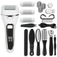 thumbnail image 1 of Electric Rechargeable Foot Grinder Digital Display Callus Remover Feet Pedicure Tools Set Remove Dead Skin, 1 of 7
