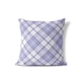 thumbnail image 2 of Diamond Plaid Purple Throw Pillow, 2 of 4