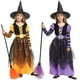 thumbnail image 2 of Disfraz de bruja Spooktacular Creations, disfraz de bruja, ropa de carnaval, disfraz de Halloween de 2 piezas, conjunto de lujo para niñas, 2 of 5