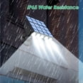 thumbnail image 3 of Yeacher 4 LEDs Solar Powered Energy Light Outdoor Lamp Wall Street Fence Lights Sensitive Light, 3 of 8