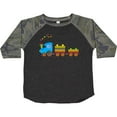 thumbnail image 3 of Inktastic Colorful Toy Train Boys or Girls Toddler T-Shirt, 3 of 5
