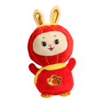 thumbnail image 1 of Linterna tradicional china muñeco de peluche de Conejo muñeco de Animal Linterna roja para el Año Nuevo Lunar Chino boda vacaciones 18cmx15cmx35cm Macarena, 1 of 8