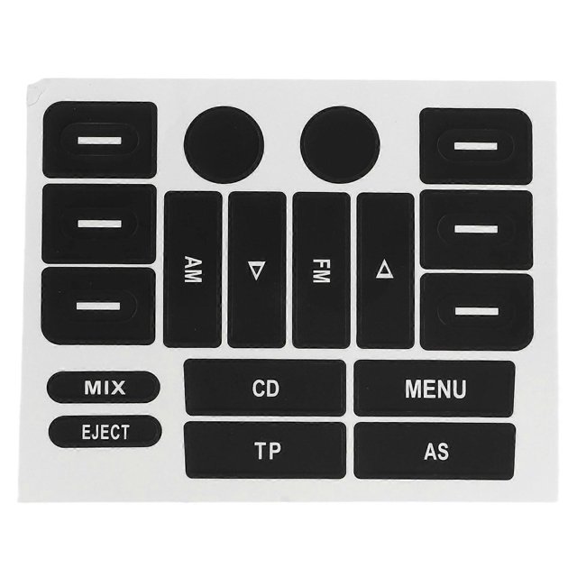 Car Interior Button Repair Stickers Door Lock Stickers For MK5 1K B6